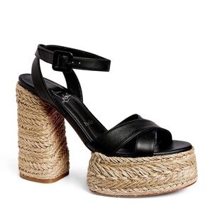 Christian Louboutin Super Mariza 130mm leather platform sandals